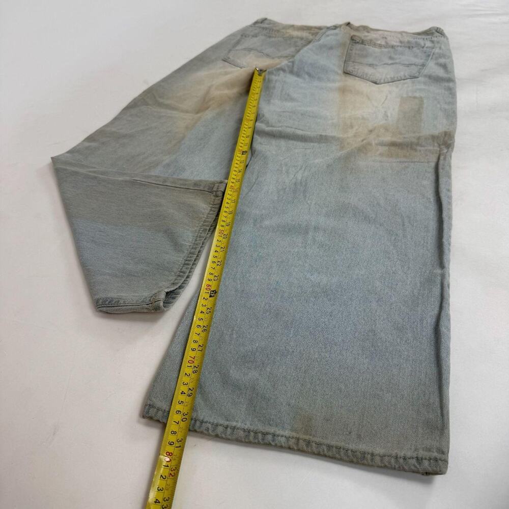 Vintage y2k grunge archive faded mudwash avirex skater rare jeans - Picture 3 of 6
